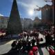 Christmas Gathering in Urban Union Square