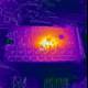 Thermal Imaging of a Building with an Illuminated Sign