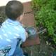 Herbs in the Hands of Young Gardener