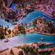 Enchanting Waterfront Resort Display - Dreamscape in Miniature