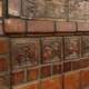 Aesthetic Brick Wall with Sophisticated Tile Design