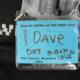 Dave dot com ID Badge