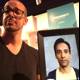 Danny Pudi Poses with His Digital Reflection