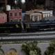 Model Train Chugs Through Picturesque Town