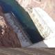 A Panoramic Vista of Hoover Dam from the Canyon Top