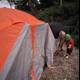 First Adventure in the Presidio Woods: Tent Setup