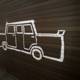 Artful Garage in Seoul: A White Truck Painting