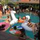 Inflatable Swans and Summer Fun at the Water Park