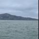 Cloudy Seascape from a Boat on San Francisco Bay