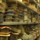 Spools of Wire in a Warehouse