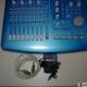 Blue Mixer with Microphone and Cord