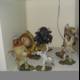 Figurine Collection on Shelf