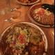 Three plates of delicious Mexican cuisine