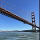 Iconic Golden Gate Bridge in San Francisco