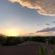 Rooftop Sunset in Santa Fe