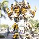 The Mighty Bumblebee Robot Stands Tall