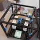 Metal-Framed 3D Printer with Blue Handle