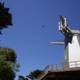 Serenity Meets Mechanism: Blue Sky Over Golden Gate Park Windmills