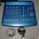 Blue Mixer with Electronic Equipment