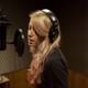Pink-haired Singer Rocks the Studio