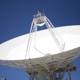 Radio Telescope Dish against Blue Sky