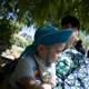Shade and Shelter: A Serene Moment at Alemany Farm Earth Day Celebration