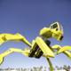 Giant Yellow Robot at Coachella