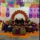 Colorful Altar with Vibrant Decorations